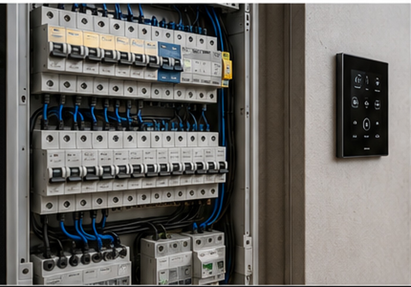 Elektrische Verteilung zur Beurteilung des Hausanschlusses