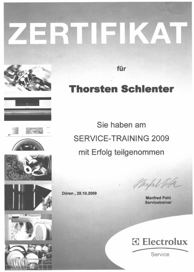 Vorschau AEG / Electrolux Service-Training