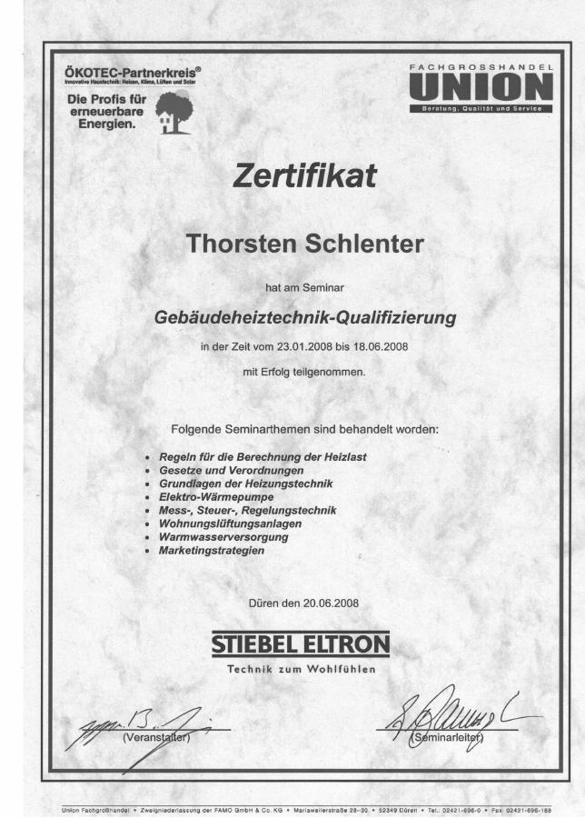 Vorschau Gebäudeheiztechnik